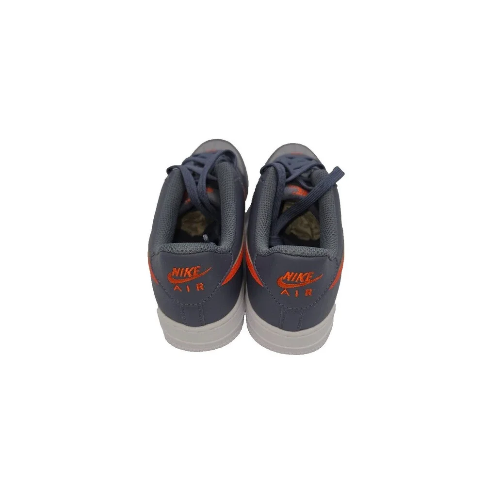 Nike Air Force 1 GS Cement Grey White Safety Orange CV7663-008 Size 4.5Y 6W New